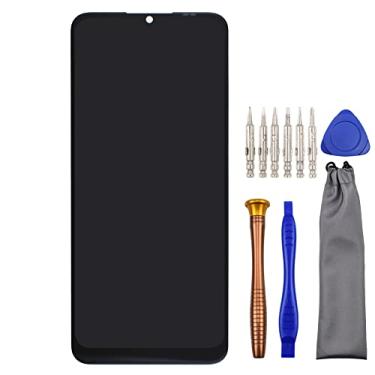 Imagem de Conjunto de digitalizador sensível ao toque para tela LCD de substituição para Motorola Moto G50 5G XT2149-1 16.5 cm preto com kit de ferramentas