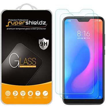 Imagem de Supershieldz (Pacote com 2) Protetor de tela de vidro temperado projetado para Xiaomi Mi A2 Lite, antiarranhões, sem bolhas