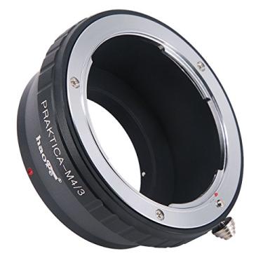 Imagem de Haoge — Adaptador de montagem manual de lente para lente de montagem Praktica B PB para câmera de montagem Olympus e Panasonic Micro Four Thirds MFT M4/3 M43