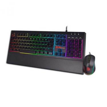Imagem de Kit Teclado Mouse Gamer Challenger Elite Rgb Preto