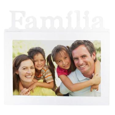 Imagem de Porta Retrato Família 20x15cm Branco