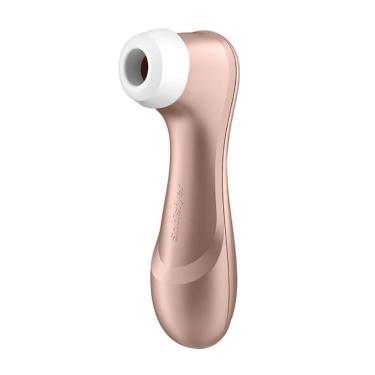 Imagem de Estimulador Clitoriano Com Sucção E Vibração Pro 2 - Satisfyer - Dourado