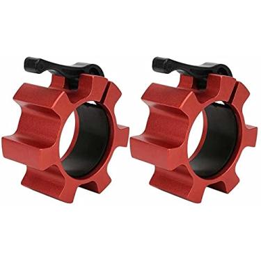 Imagem de Berfea Coleira De Barra Olímpica Liga Alumínio Com Trava Giratória Para Halteres, Perfeita Crossfit Profissional, Levantamentos Fortes E Treinos, Levantamento Peso, 1 Par
