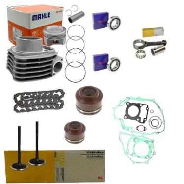 Imagem de Kit Motor Cg Titan160 Fan160 Bros160 Biela Rolamentos Junta - METAL LE