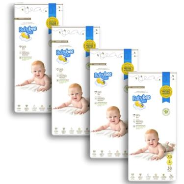 Imagem de Baby Bee Free, Fralda Dermoprotetora Premium, Bebês pele sensível (XG)