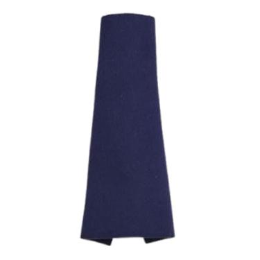 Imagem de simhoa Vestido tubinho 1:12, roupa retrô estilosa casual mini vestido longo, roupas sem mangas para bonecos de ação de 6'', fantasia acessório, Azul Escuro