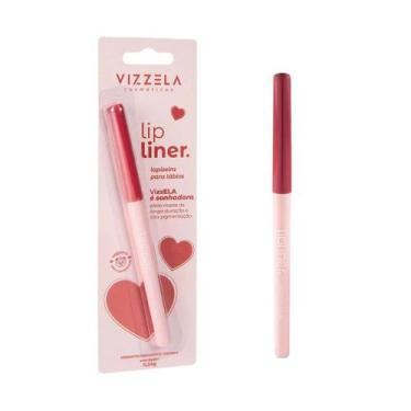 Imagem de Lapiseira Labial Retrátil Lip Liner - Vizzela Cosméticos 100% Original
