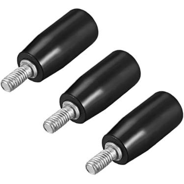 Imagem de Boxonly Manípulo giratório para máquina de moagem de torno de máquina de moagem puxadores de parafuso Punho giratório M6 x 32 mm 3 peças