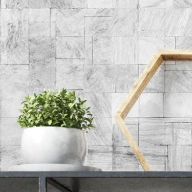 Imagem de Papel de Parede Adesivo Mosaico de Pedras N019001 0,58x3M - Adesivo BR