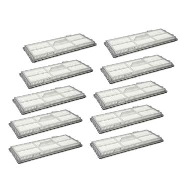 Imagem de 10 pacotes de filtros compatíveis com Roborock S8 Pro Ultra S8+, S8, S7 Max Ultra, S7, S7+, S7 MaxV, S7 MaxV Plus, S7 MaxV Ultra Robot Aspiradores de pó, filtros laváveis e reutilizáveis S7 S8