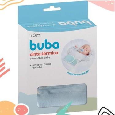 Imagem de Cinta Térmica Azul para Cólica com Bolsa de Gel 0+ Meses da Buba