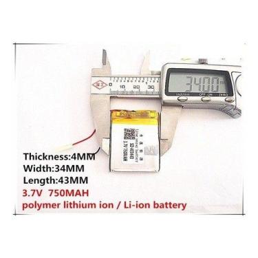 Imagem de Bateria 3,7v 750mah  Bak Bk-gps4330 - bgb