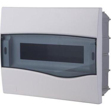 Imagem de Quadro de Distribuição de Embutir 12 DIN ou 8 NEMA Tramontina com Port