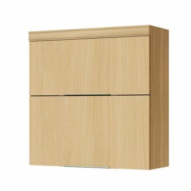 Imagem de Armário 2 Portas Basculante Marquesa 80cm 100 MDF - Nesher, Nature
