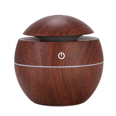 Imagem de Umidificador Purificador De Ambientes Usb Ultrassonico Mogno