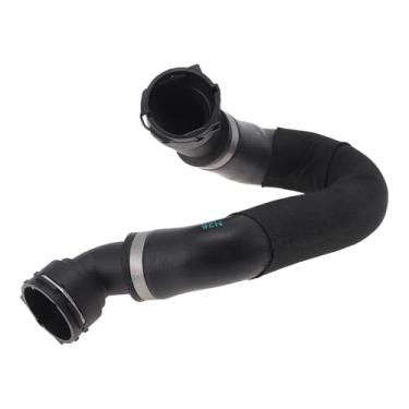 Imagem de A ABSOPRO Mangueira do radiador, mangueira do aquecedor, saída do radiador, tubo de mangueira nº 4M0122101L para Audi Q7 3.0L 2016-2021, tubo superior de borracha, preto, 1 peça