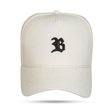 Imagem de Boné Blck Brasil Snapback Aba Curva Básico Logo B Pequeno