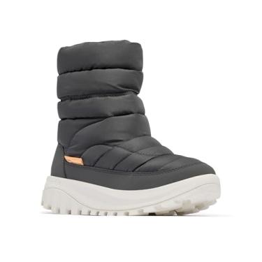 Imagem de Columbia Bota de neve feminina Snowtrot Mid, Tubarão/pêssego, 42