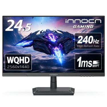 Imagem de Monitor INNOCN 24,5 polegadas 1440p 240 Hz QHD 2K Gaming com alto-fala