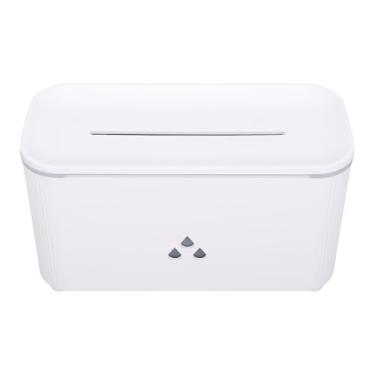 Imagem de AYNEFY Umidificador Silencioso Com Luz de Alteração de Cor Luz Noturna, Difusor de óleo Essencial de 160 Ml Mini USB Com 7 Colorido Light Light Desk Portátil Menma de Umidificador (Branco)