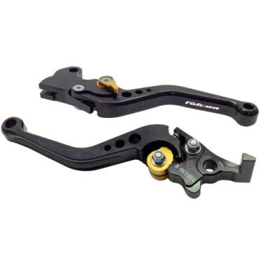 Imagem de Manete Esportivo Falcon Nx 400 Laser Exclusivo - Special Levers, Preto