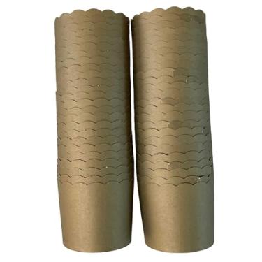 Imagem de BAKE-IN-CUP Formas de cupcake descartáveis à prova de gordura (ouro maciço, copo grande)