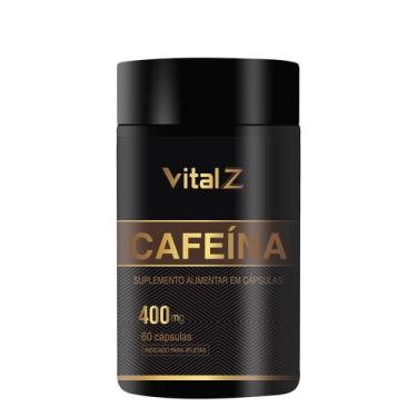 Imagem de Caféina 400mg vitalz 200mg a cada capsulas. - Vital Z