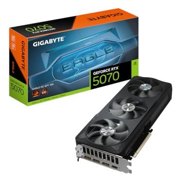 Imagem de Gigabyte Placa gráfica GeForce RTX 5070 EAGLE OC SFF 12G - 12GB GDDR7, 192bit, PCI-E 5.0, 2587 MHz Core Clock, 3 x DP 2.1a, 1 x HDMI 2.1b, NVIDIA DLSS 4, GV-N5070GAMING OC-12GD