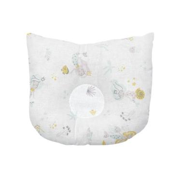 Imagem de Travesseiro Anatômico de Bebê 100% Algodão Estampado Papi, SEREIA