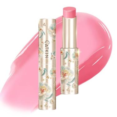 Imagem de Catkin Bálsamo Labial Brilhante Catkin Ultra Hidratante Glow Lip Tinted Jelly Plump Melting Balm Manteiga De Karité Reparador Calmante Para Lábios Secos Acabamento Úmido 0,12 Oz C06 Blossom