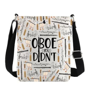 Imagem de G2TUP Oboé Bolsa transversal Oboé Presentes Oboé Oboé Professor Presentes Oboé Bolsa de Ombro Oboé Presente, Oboe You Didn't, Ocidental