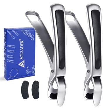 Imagem de SOLEADER Prendedor de prato compatível com acessórios instantâneos de panela, pegador de frigideiras a ar, recuperador de tigela de prato quente para creme de ovo para Jidangeng, para torradeira de