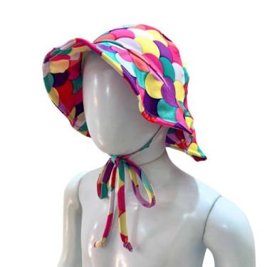 Imagem de Chapéu Infantil Proteção Solar Uv 50+ Praia C/ Forro Interno - Jagar, 