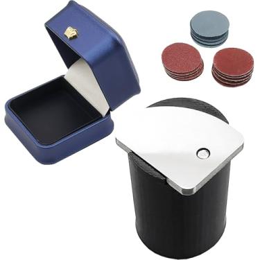 Imagem de Auyuve Ferramenta de Denibbing de tungstênio, ferramenta de decapador de tinta 2 em 1 e ferramenta de remoção de tinta com raspador de carboneto, para remover tinta, poeira, manchas, inclui 15 folhas