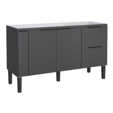 Imagem de Gabinete / Balcão CIS de Cozinha em MDF / MDP para Pia de 1.50m 3 Port