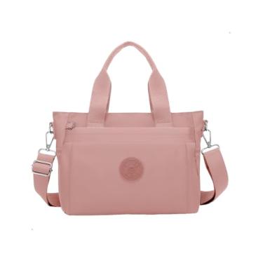 Imagem de Bolsa Feminina Com Alça Transversal Dia a Dia Pratica Leve (Rosa)