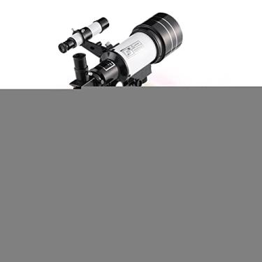 Imagem de Telescópio para iniciantes | Telescópio HD de alta ampliação para crianças de 8 a 12 anos com moldura leve, telescópio astronomia de 70 mm para crianças Coatuiyo