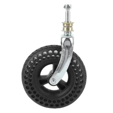 Imagem de Zhjvihx Roda de Lançador de Borracha TPE, Substituição de 7 Polegadas Substituição de Roda Sólida para Veículos de Carrinho, Capacidade de Carga Não Deslizante 75 Kg, Carrinho de