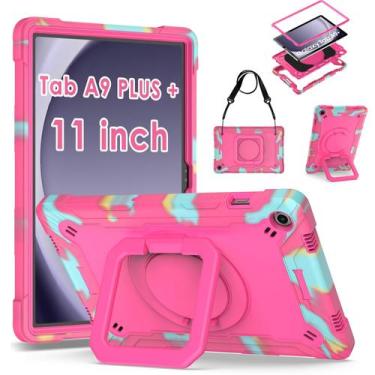 Imagem de Capa DETUOSI para Samsung Galaxy Tab A9 Plus de 11 polegadas com alça