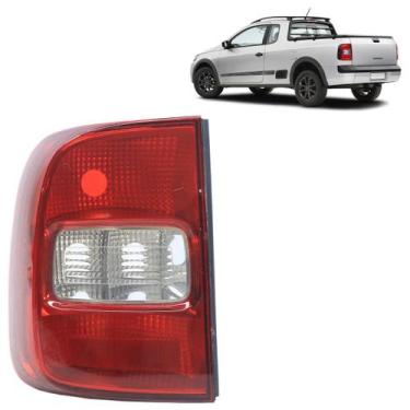 Imagem de Lanterna Traseira Volkswagen Saveiro G5 G6 2009 A 2016 Bicolor - HT.Co