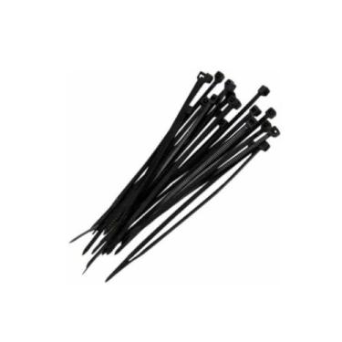 Imagem de Abraçadeira de Nylon Hulter 400 X 4,8mm com 50 Peças Preta