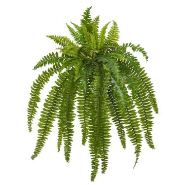 Imagem de Nearly Natural Planta artificial de samambaia Boston de 89 cm