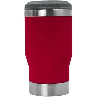 Imagem de Copo Termico Porta Lata Garrafa Long Neck Copo Abridor Cor:Vermelho (STO1742AZM)