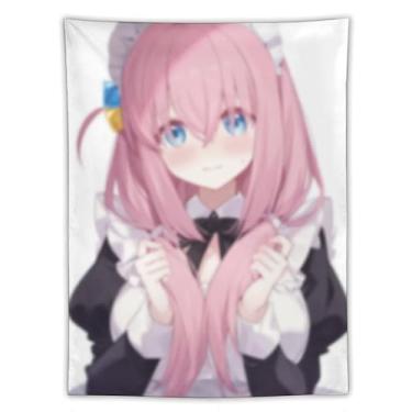 Imagem de LIEGBMEU Tapeçaria Sexy Hot Anime Girl 152.4 cmx203.2 cm Wall Quilt Art Whimsical Tapestry DecorationAF315