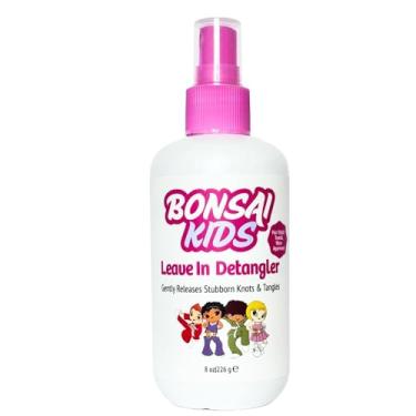 Imagem de Spray desembaraçador - Spray desembaraçador de cabelo - Chega de lutas - libera emaranhados e rosnados em um instante - Crianças - Cabelo biracial - Cabelo infantil (227 g, 8,00, Fl Oz)
