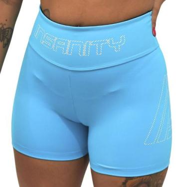 Imagem de Short Feminino Suplex Fitness Insanity Summer, Azulbb, G