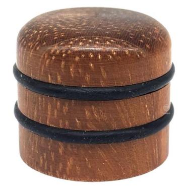 Imagem de Knob Madeira Bubinga Volume tone DOME guitarra baixo 1un - SPIRIT