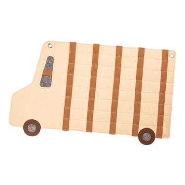 Imagem de YIJU Organizador de armazenamento para pendurar na parede, bolsa para pendurar na porta de parede, prático e fácil de usar, estojo de feltro para loja de, CafÉ