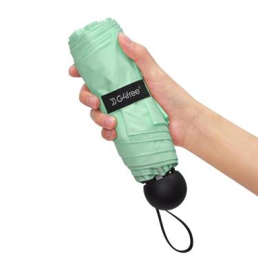 Imagem de Guarda-chuva de viagem compacto G4Free UPF 50+ com proteção UV