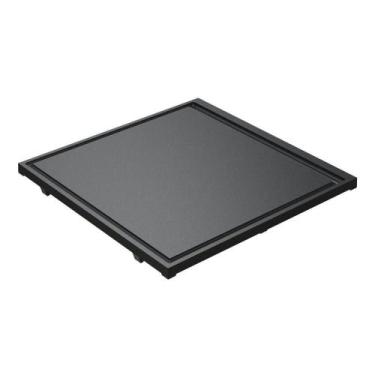 Imagem de Chapa Bifeteira Lisa Fogão Industrial Sobrepor Ferro 40x40cm - LIBANEZ